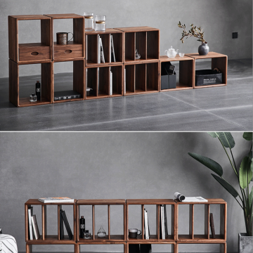 Bộ hộc tủ xếp hình 0013 - set 10 tủ